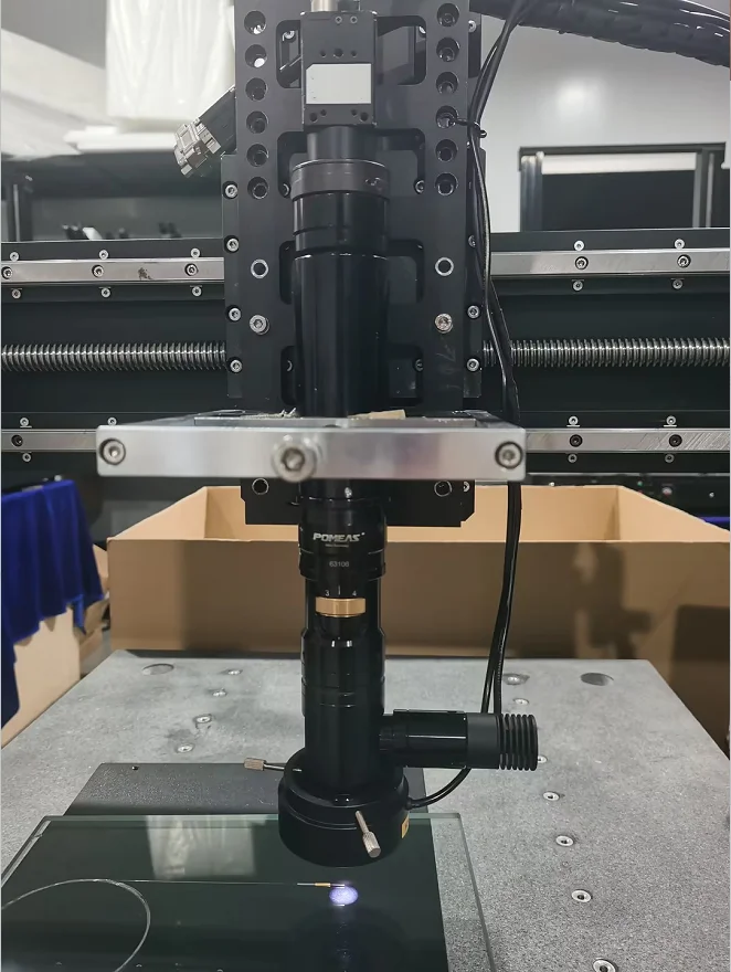 Wedge Lens for Fiber Optic Inspection | Precision Measurement