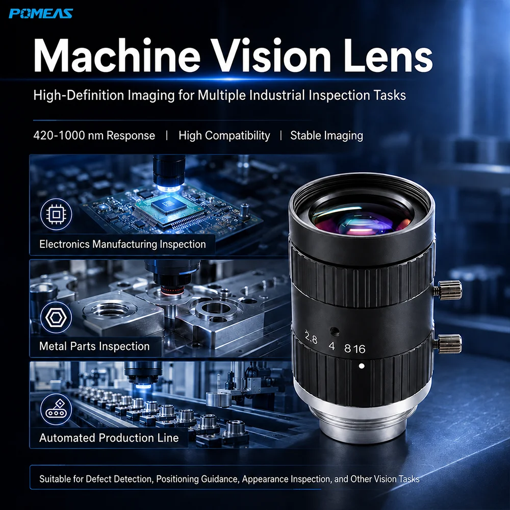 12mm 10MP C-Mount Lens for Machine Vision Inspection