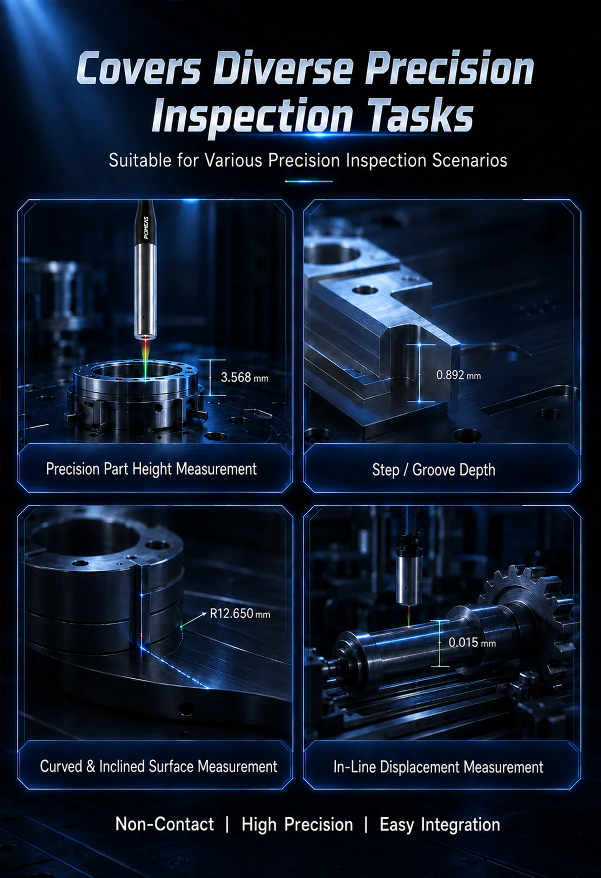 Non-contact Optical Displacement Sensor