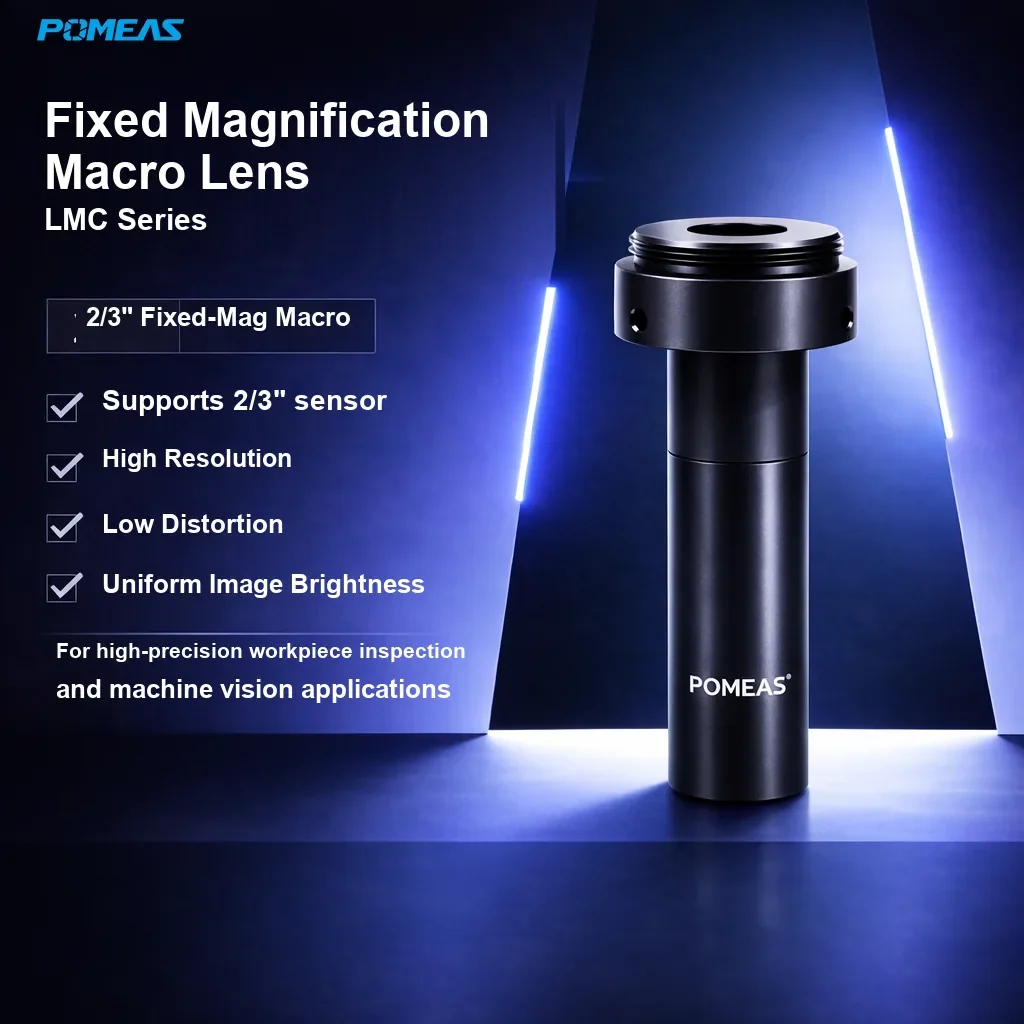 PMS-LMC04-150 0.4X Fixed-Mag Telecentric Macro Lens, 148mm WD