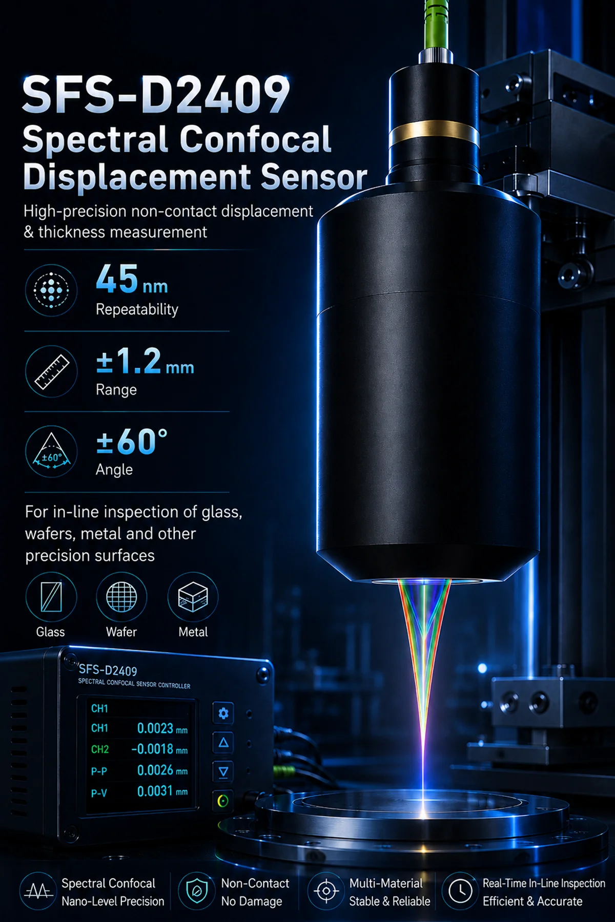 Industrial automated inspection application