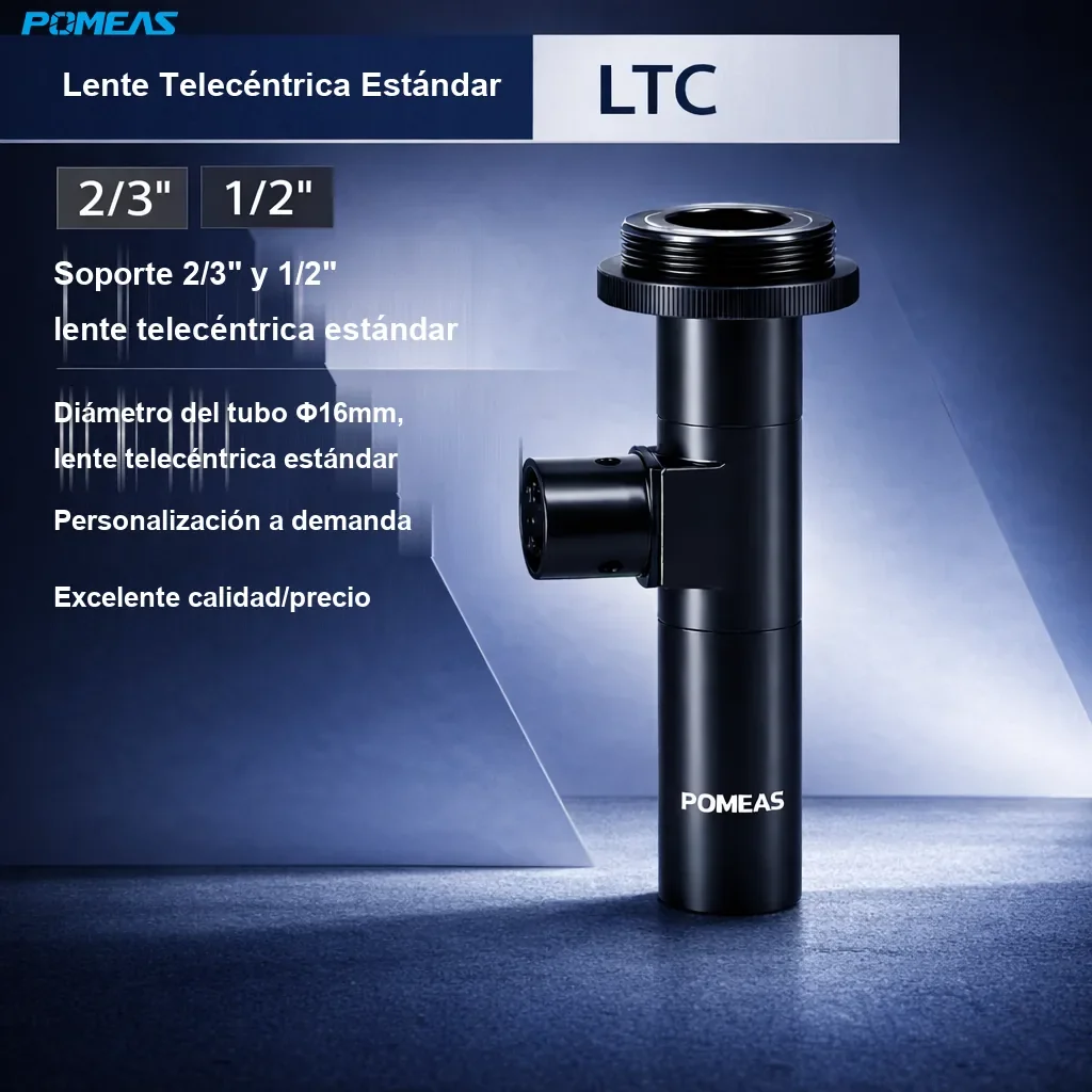 Lente telecéntrica coaxial estándar 2.0X, 110mm DT