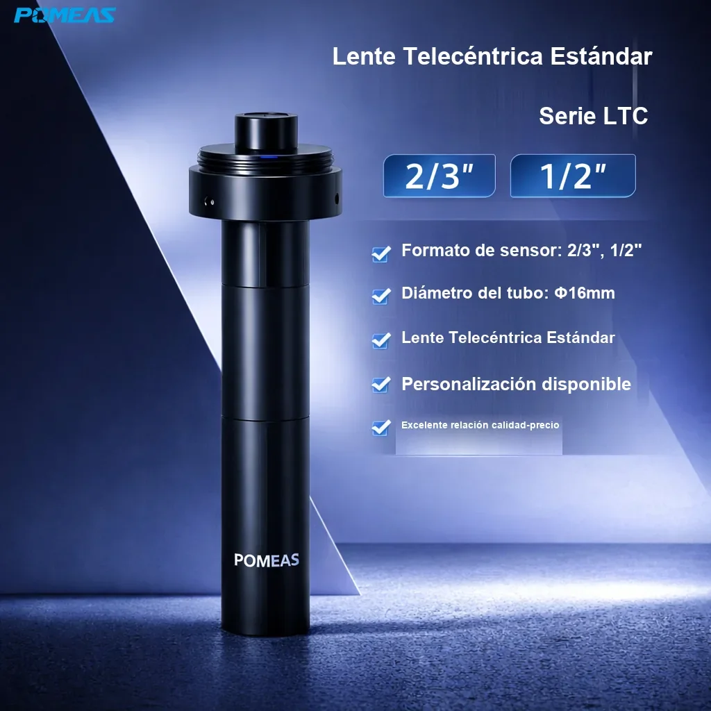 Lente telecéntrica estándar 2.0X, 150mm DT
