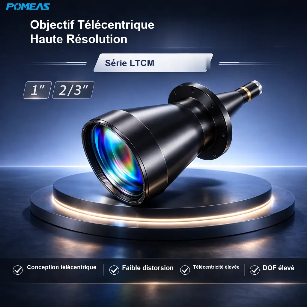 PMS-LTCM0061-398 Objectif télécentrique haute résolution