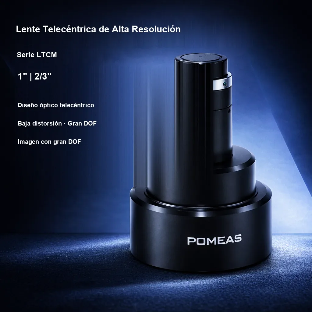 Lente telecéntrica de alta resolución 0.7X, 110mm DT