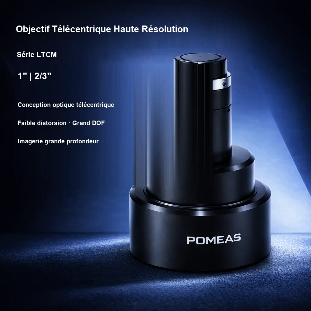 Objectif télécentrique haute résolution 0.7X, 110mm DT