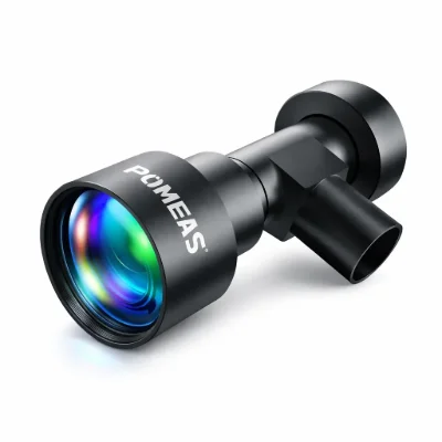 0.5X High-Resolution Coaxial Telecentric Lens, 110mm WD