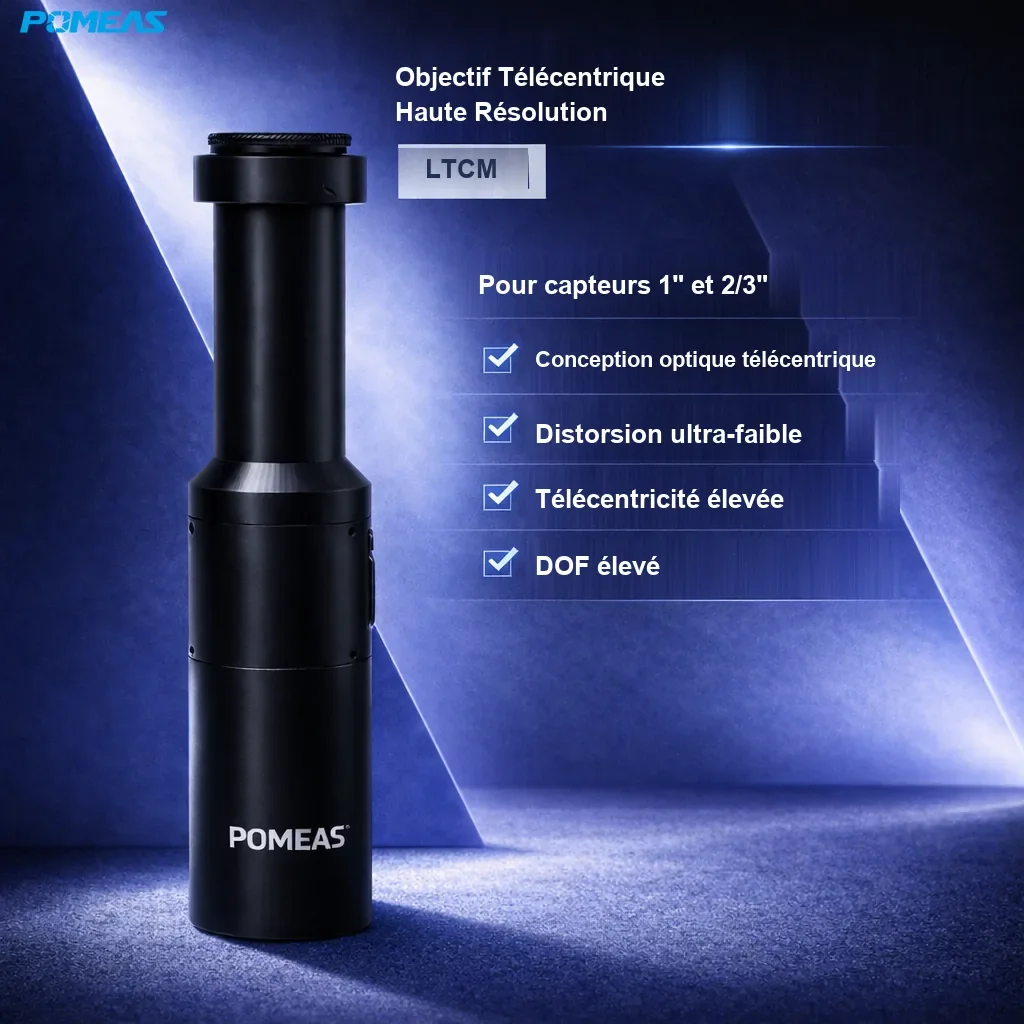 PMS-LTCM15-110 Objectif télécentrique haute résolution