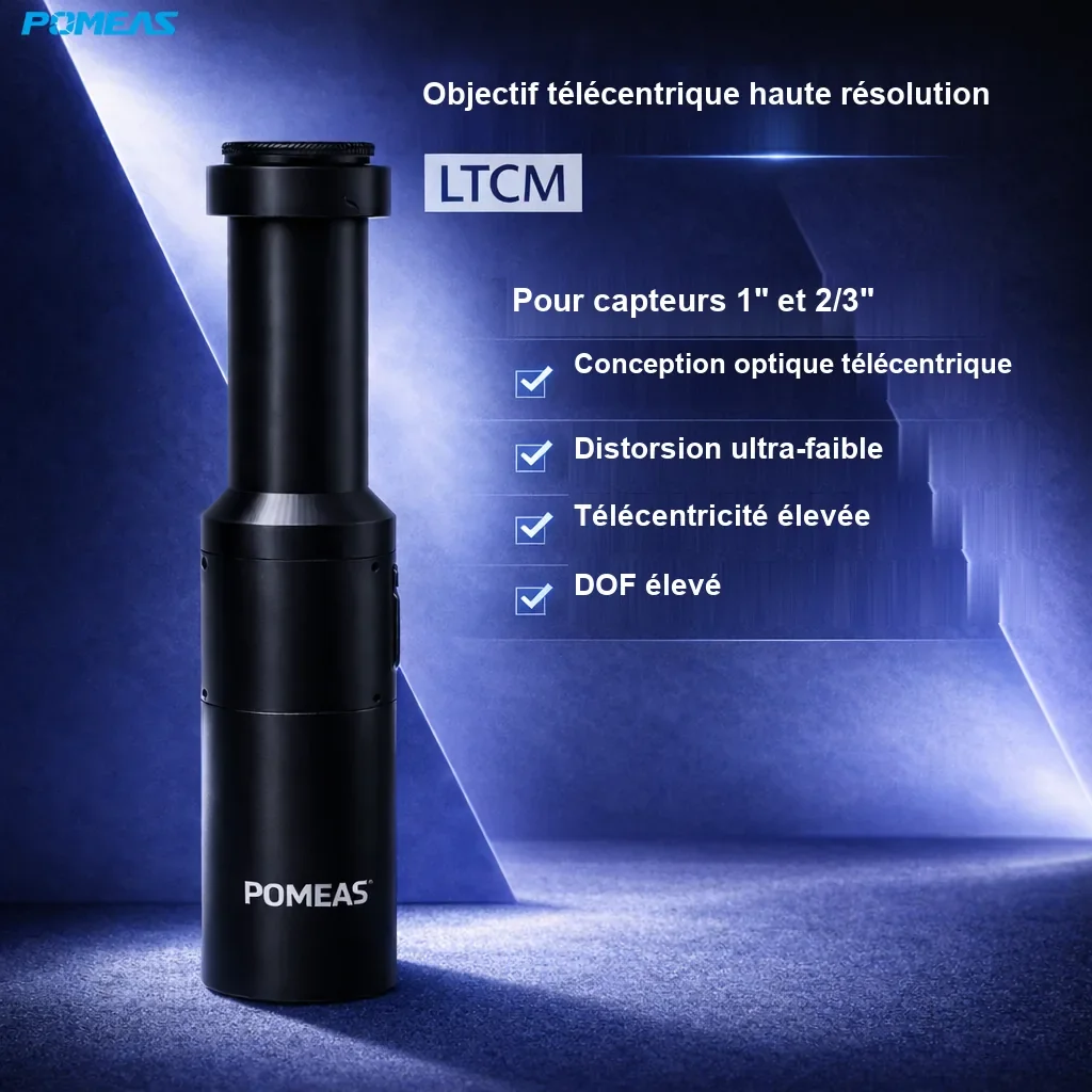 PMS-LTCM2-110 Objectif télécentrique haute résolution