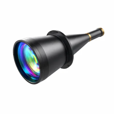 Objetivo doble telecéntrico F 0.17X, 416mm DT