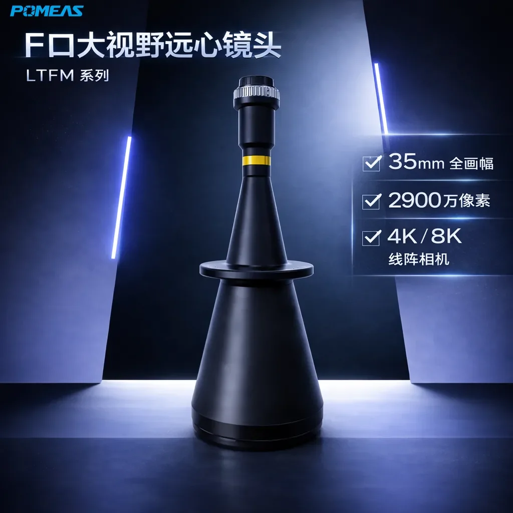 0.206X F卡口双远心镜头 468mm工作距离