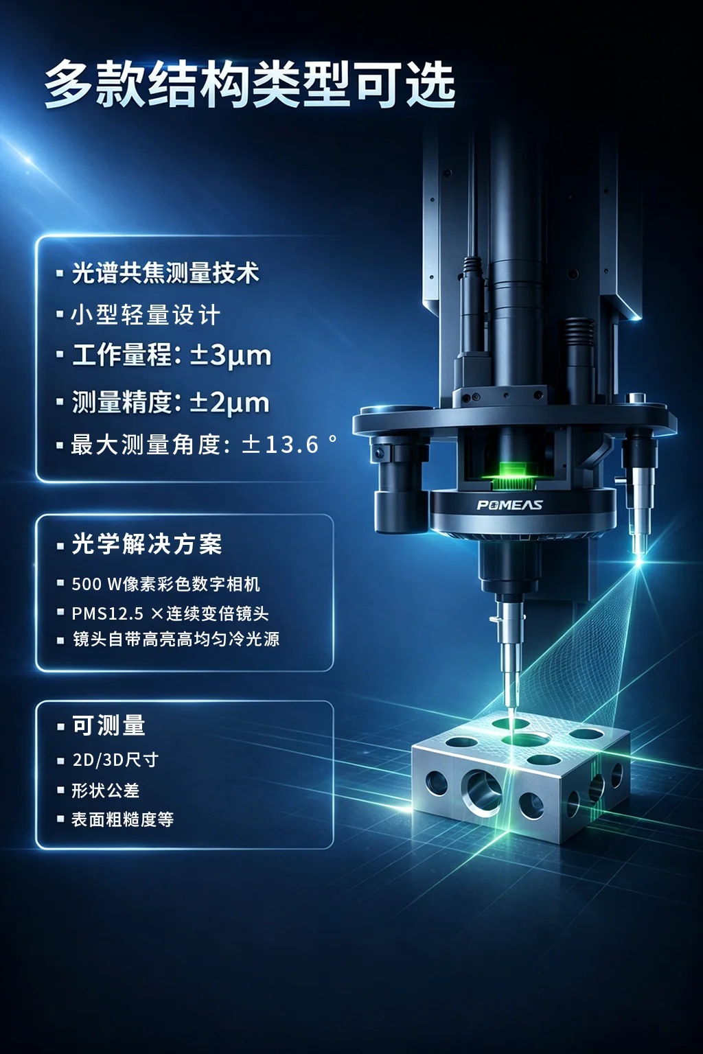 POMEAS MX Automatic Vision Measuring Machine for Precision QC