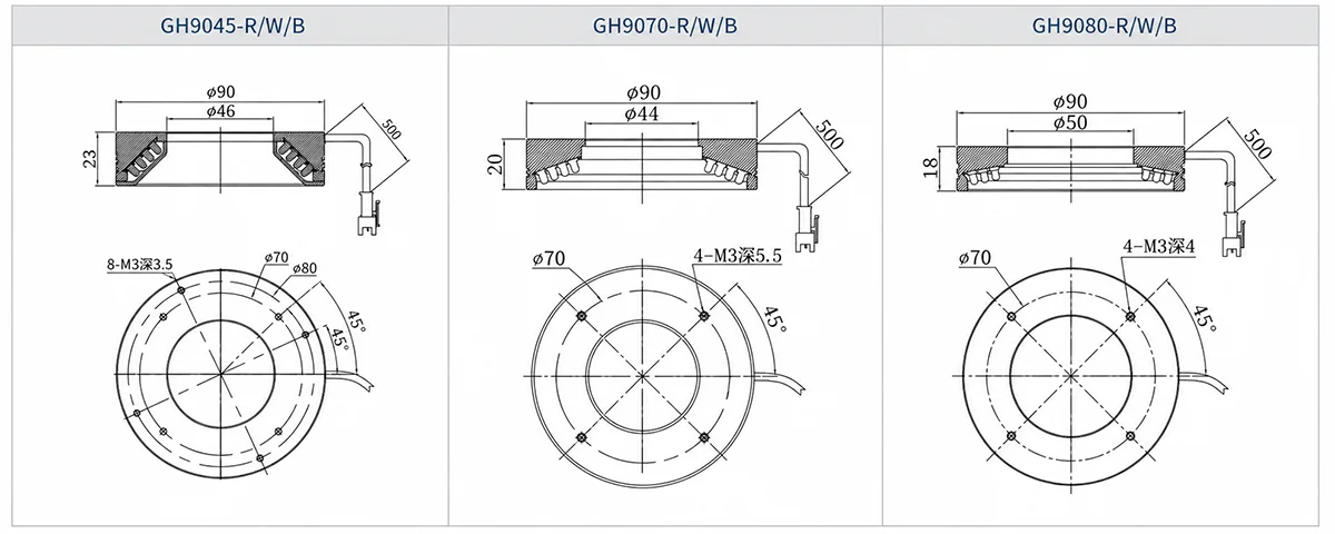 PCB电路板环形光源检测