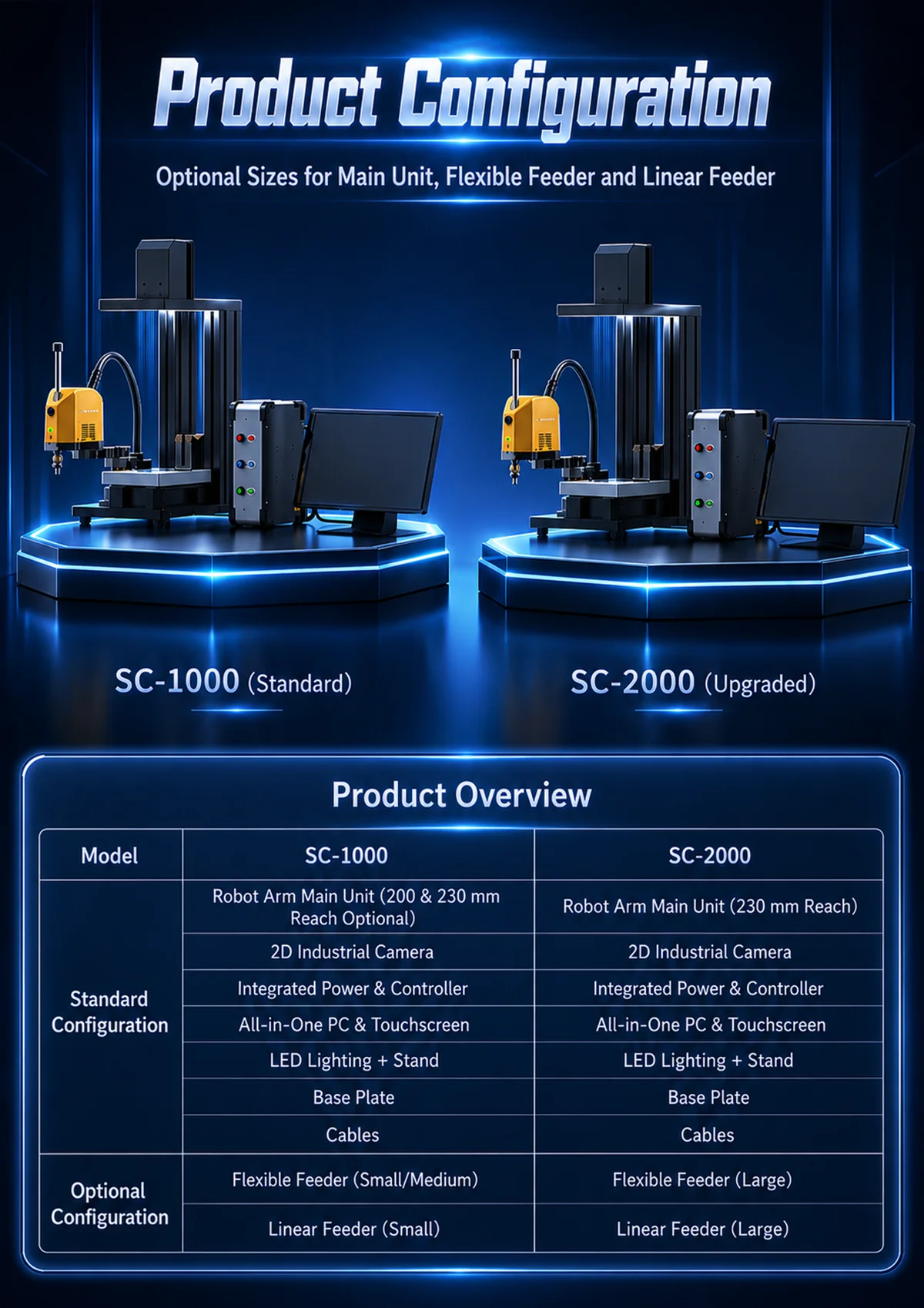 Vision-guided small-parts sorting application