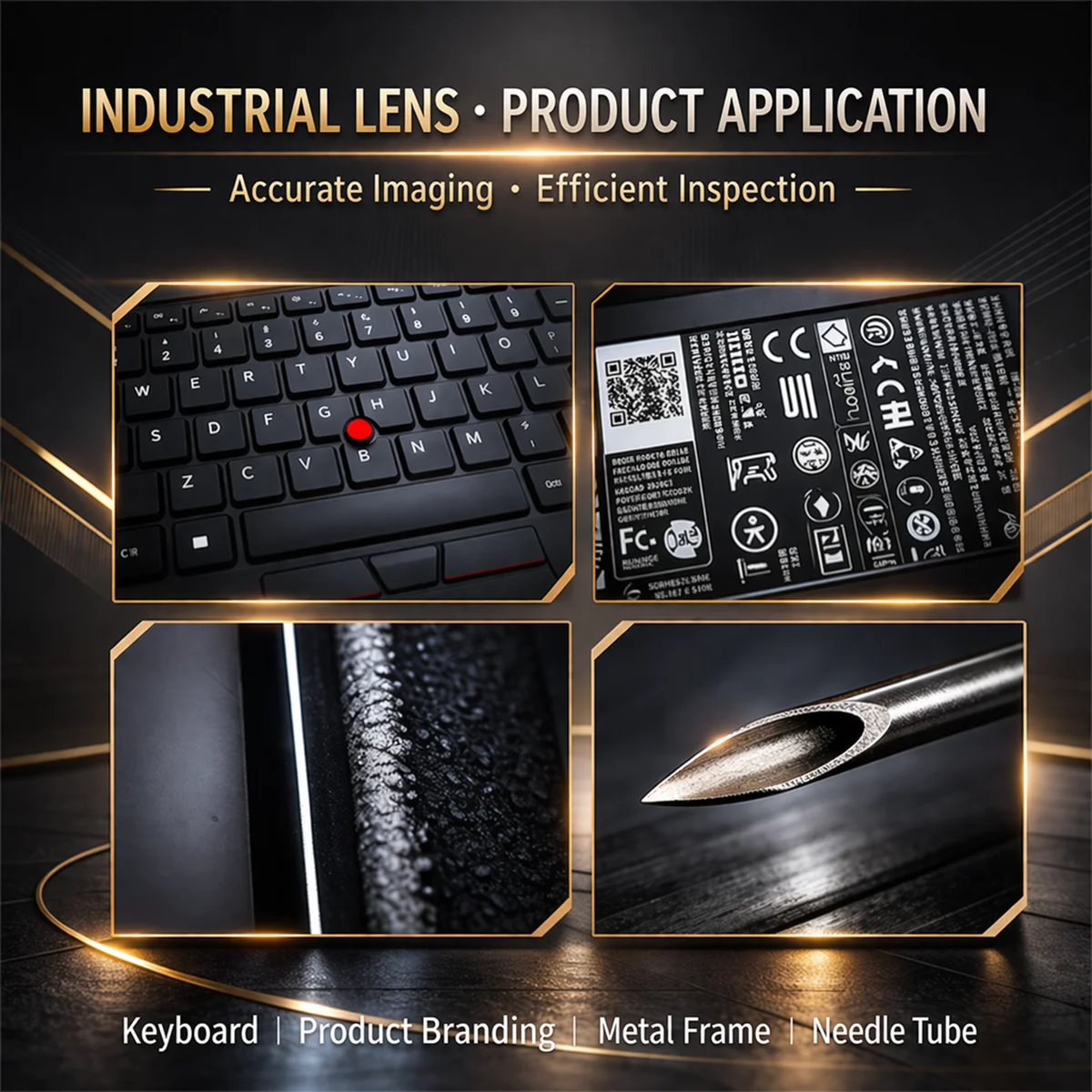 POMEAS PMS-25VP10M 25mm 10MP 4/3 C-Mount Machine Vision Lens
