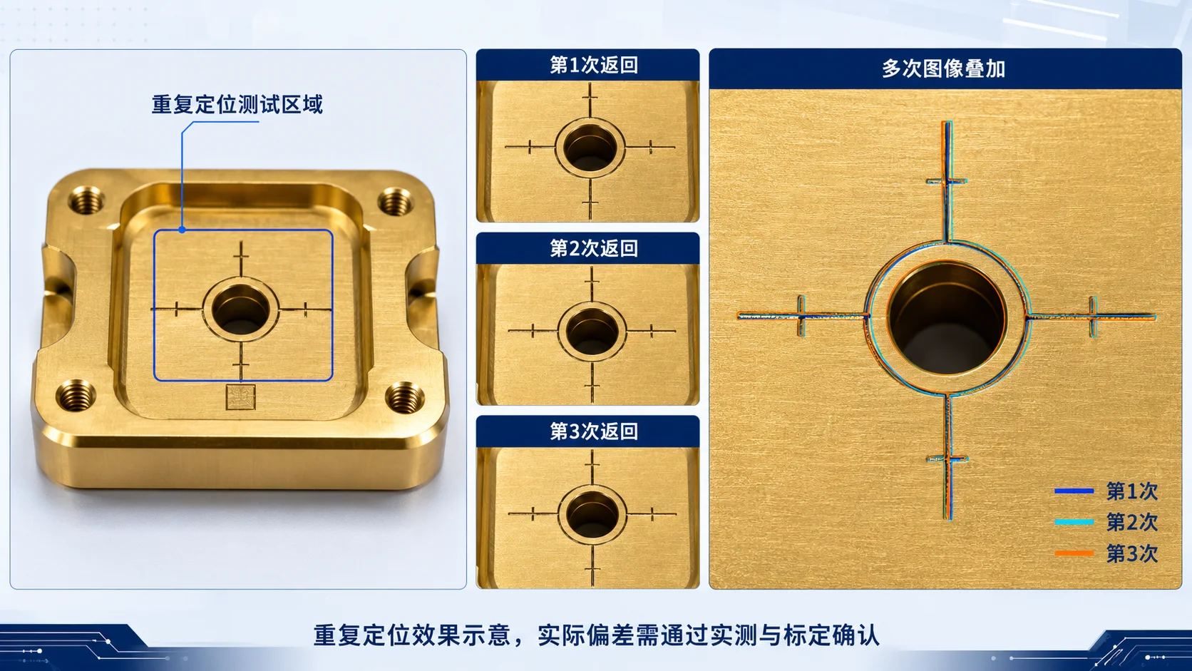 连续变倍镜头倍率切换后的图像中心偏移示意