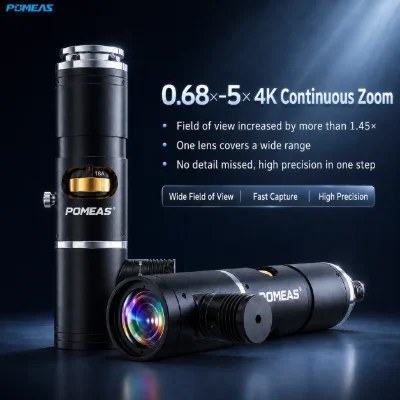 4K Big FOV Machine Vision Lens | 1" C-Mount Industrial Zoom Lens