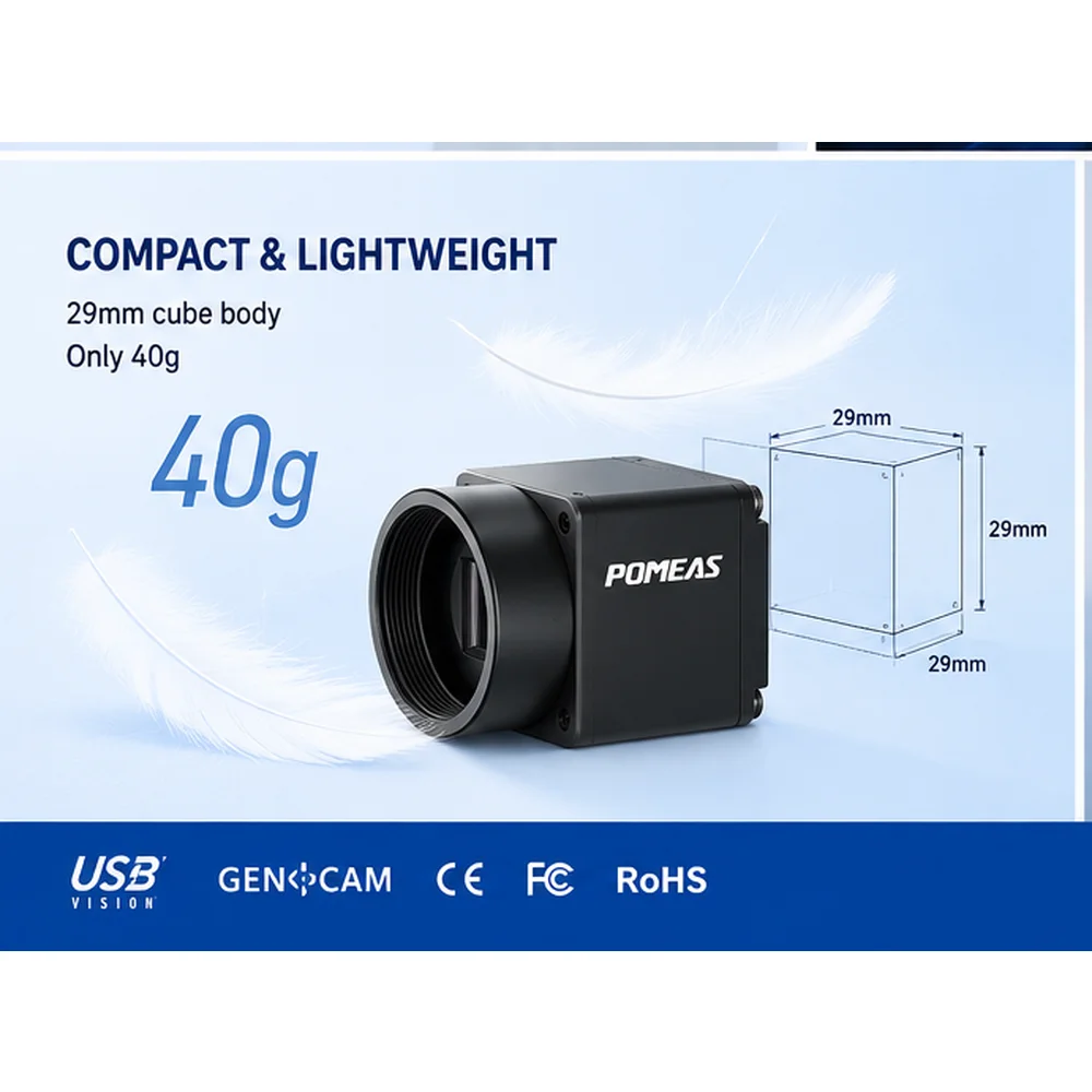 12MP USB3.0 Color Industrial Camera, 35.9 fps, C-Mount