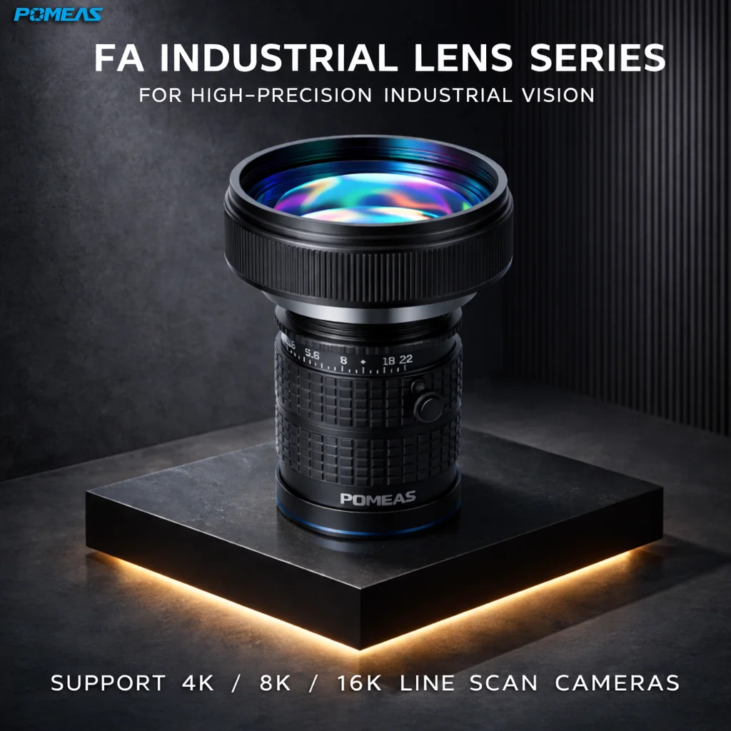 50mm 8K Line Scan Lens with 62mm Image Circle