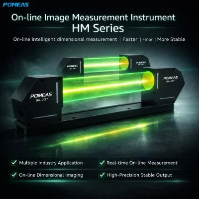 POMEAS HM Telecentric Measurement System for In-line Inspection