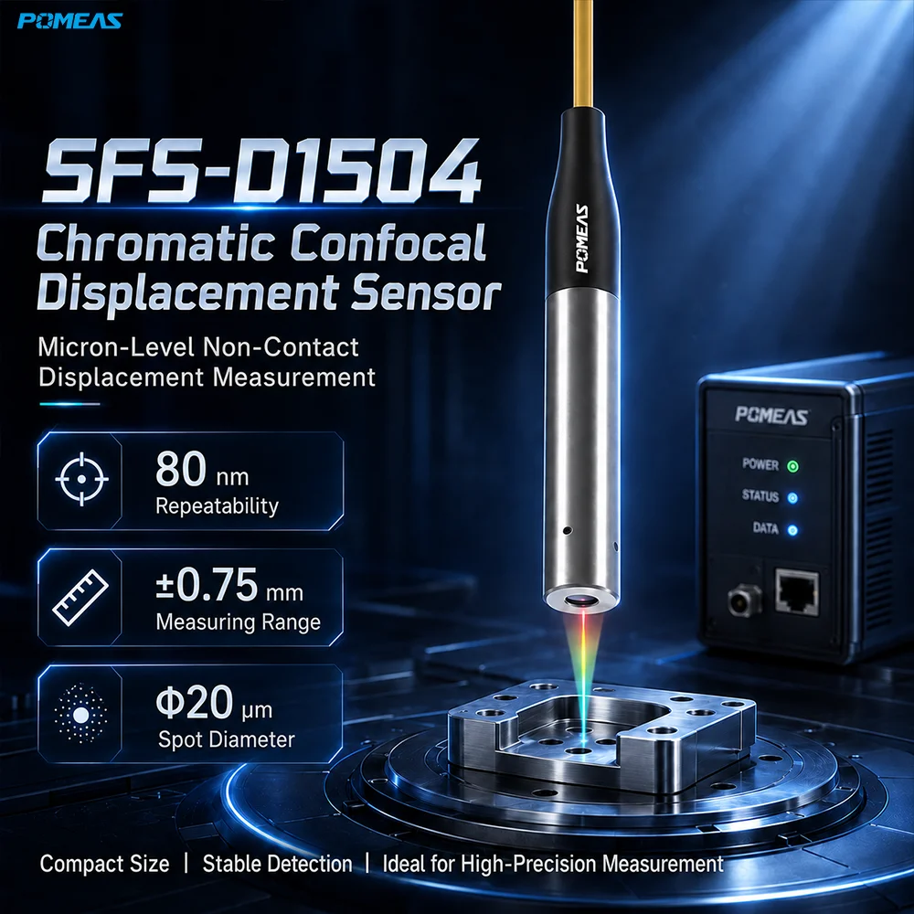 80nm Chromatic Confocal Displacement Sensor