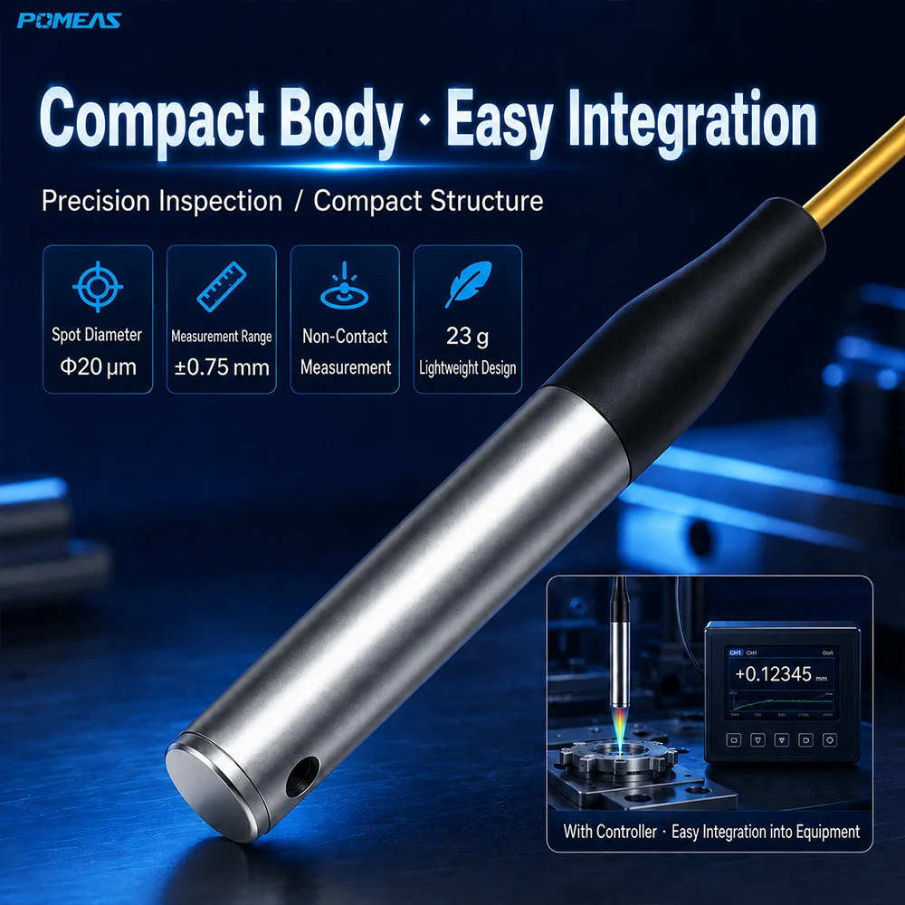 80nm Chromatic Confocal Displacement Sensor