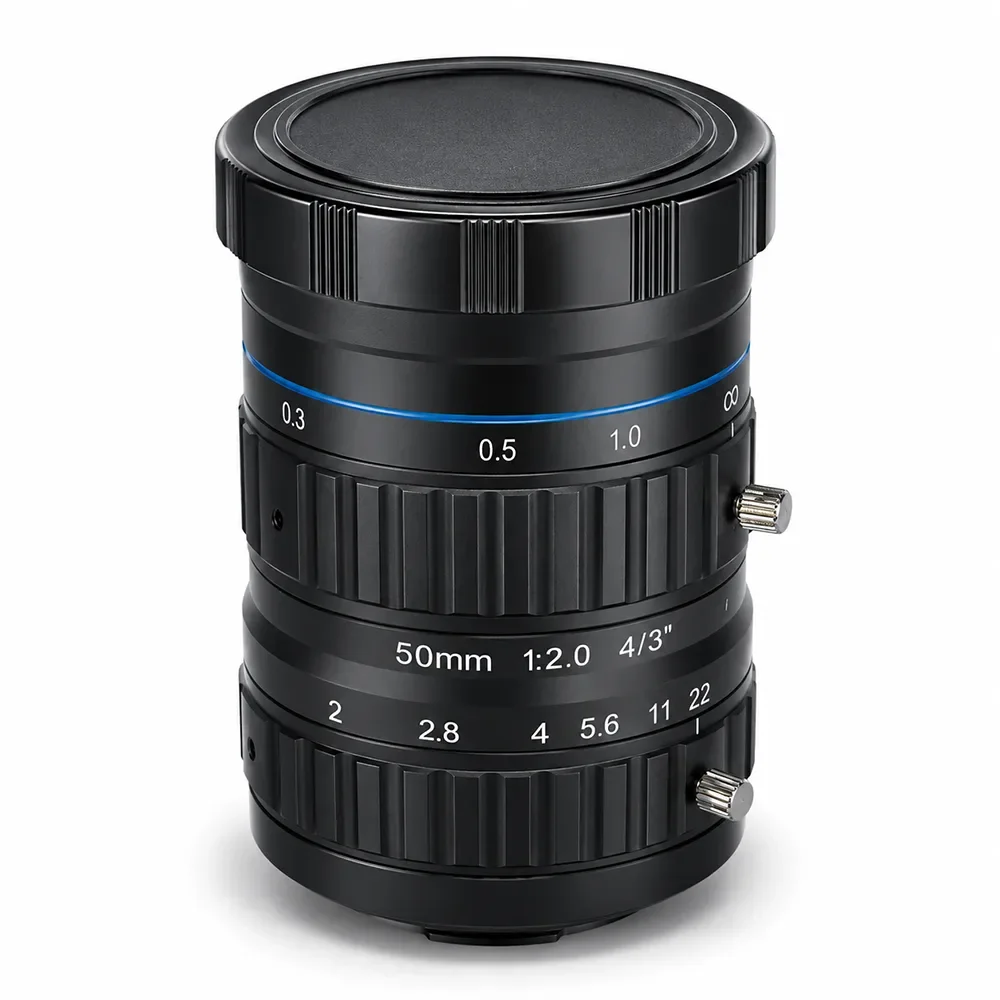 50mm长焦12MP工业镜头 4/3英寸