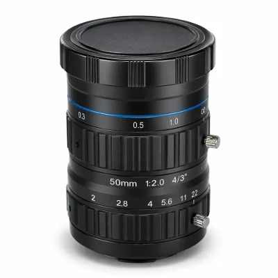 Objetivo FA Industrial 50mm 4/3-Inch 12MP C-Mount