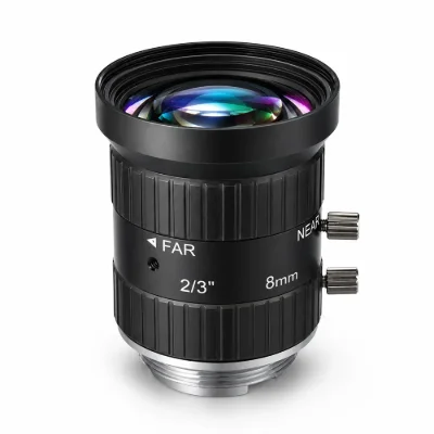 8mm 2/3-Inch 10MP C-Mount FA Industrial Lens