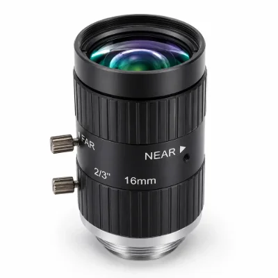 16mm 2/3-Inch 10MP C-Mount FA Industrial Lens