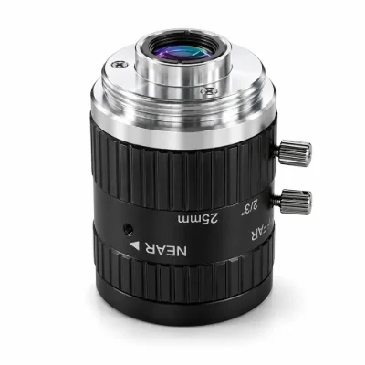 25mm 2/3-Inch 10MP C-Mount FA Industrial Lens