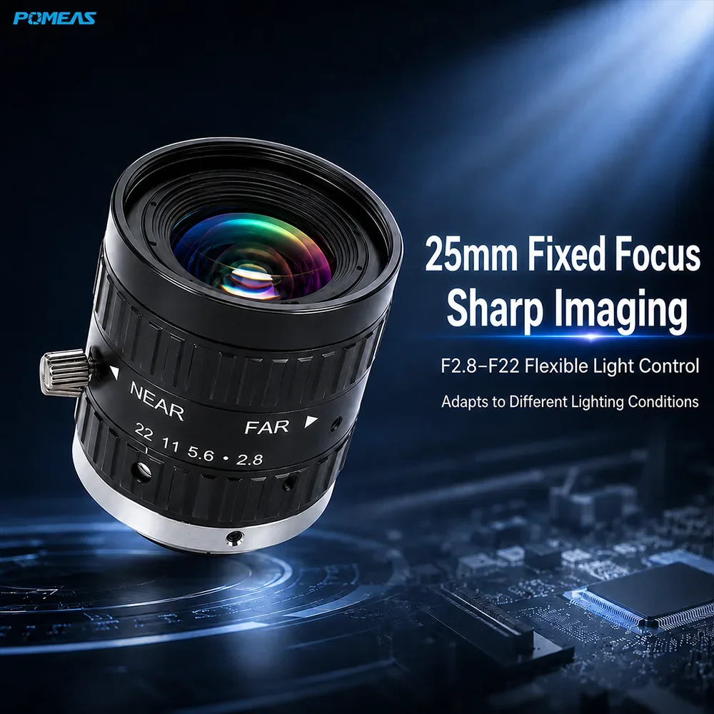 عدسة FA صناعية 25mm 1.1-Inch 20MP C-Mount