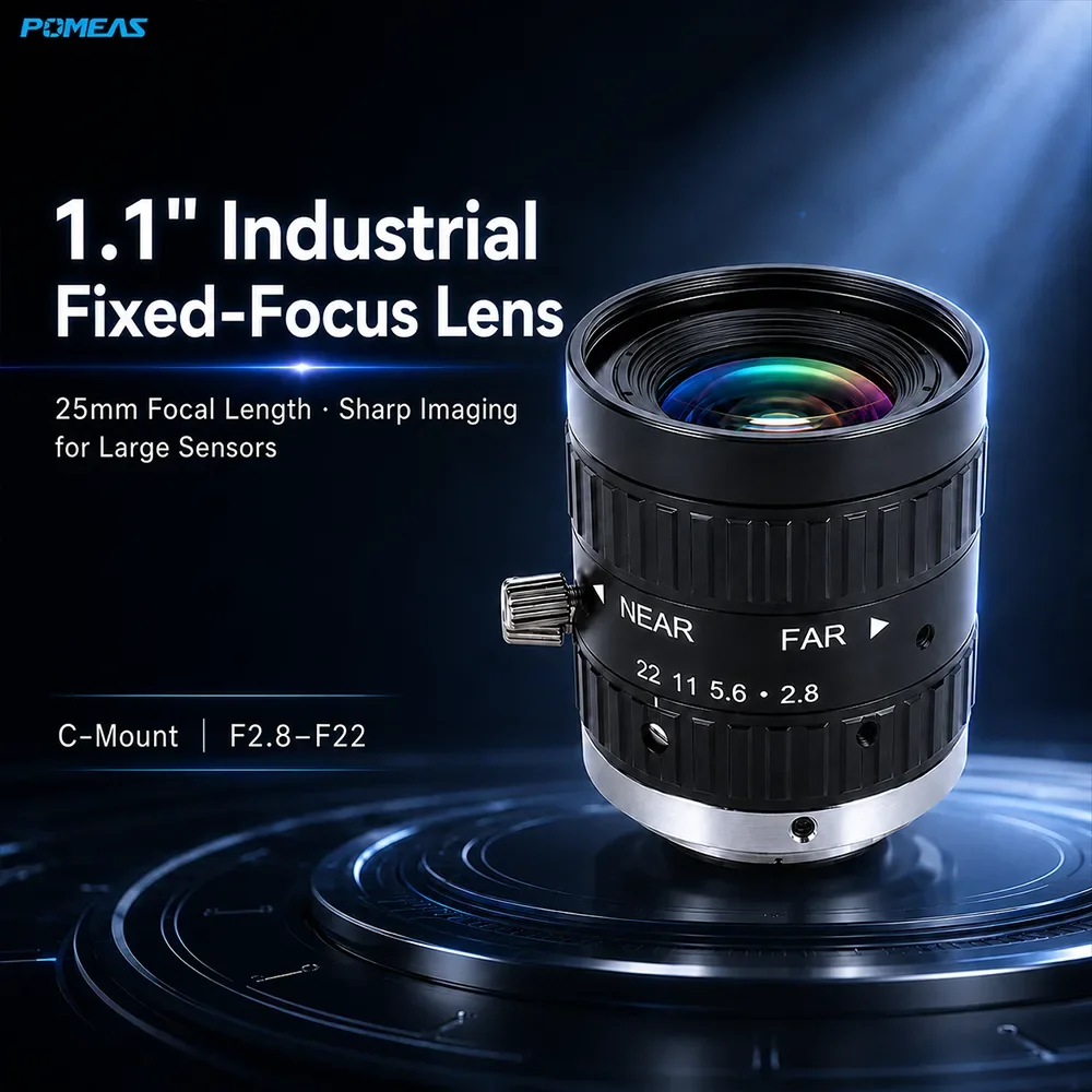 عدسة FA صناعية 25mm 1.1-Inch 20MP C-Mount