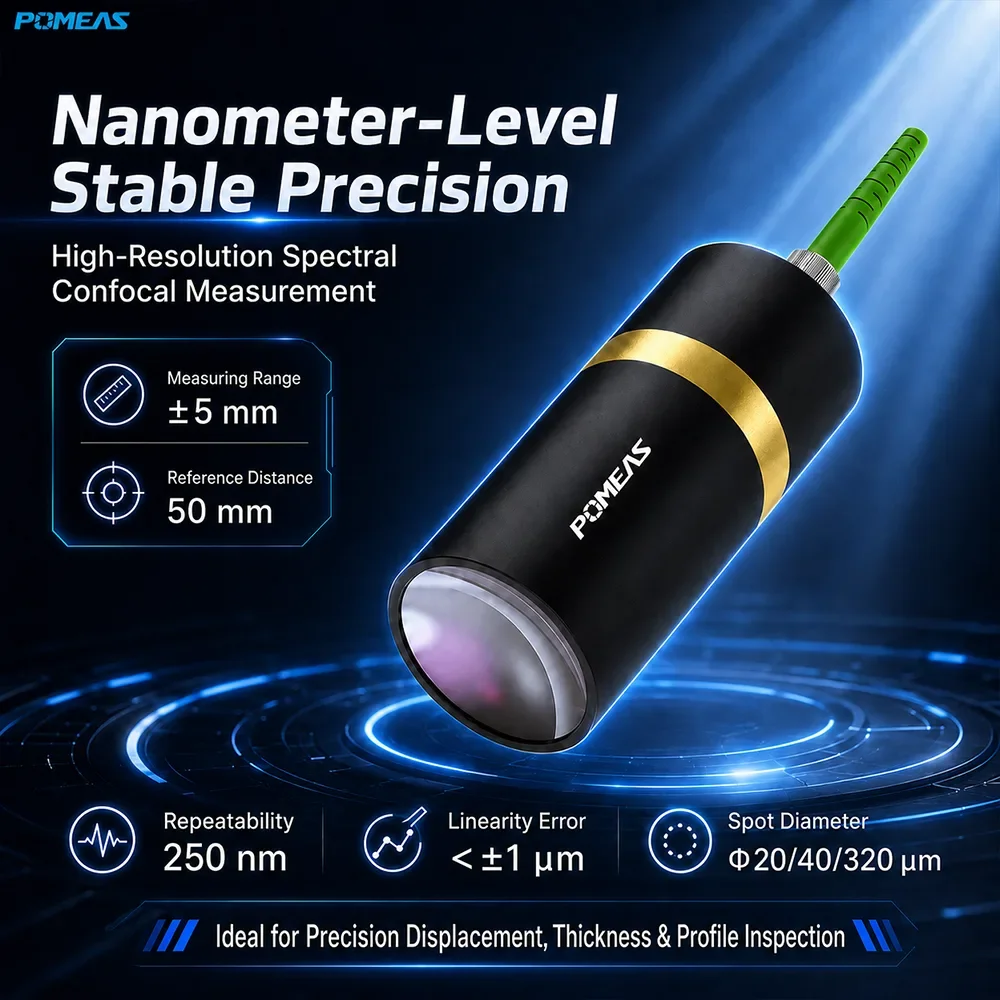 250nm Confocal Displacement Sensor with 50mm Reference