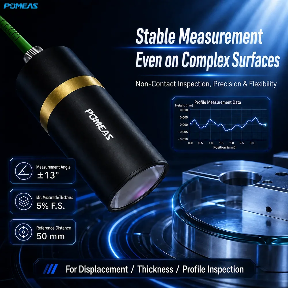250nm Confocal Displacement Sensor with 50mm Reference