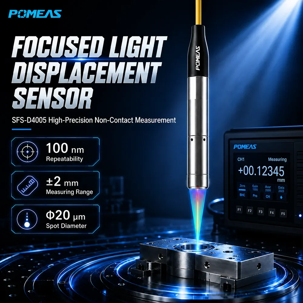 100nm Confocal Displacement Sensor with 4.7mm Reference