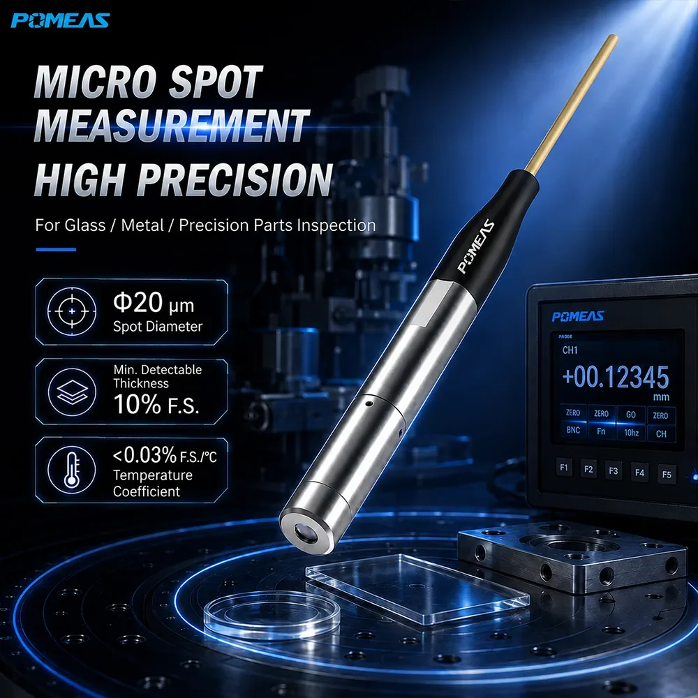 100nm Confocal Displacement Sensor with 4.7mm Reference