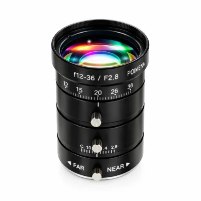 POMEAS PMS-LFE-123628M 12-36mm C-Mount FA Machine Vision Lens