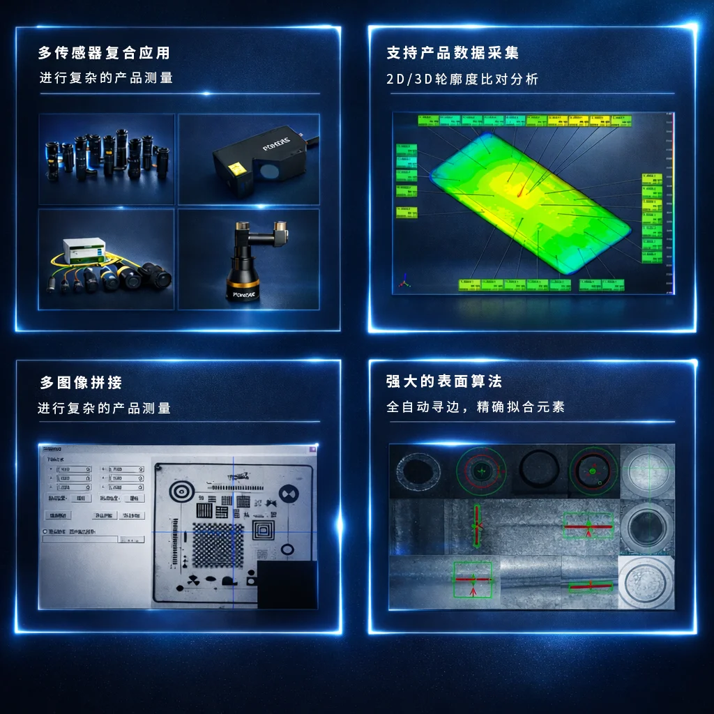 2D/3D尺寸与轮廓测量全自动影像测量仪