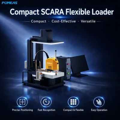 Compact Vision-Guided SCARA Flexible Feeding System