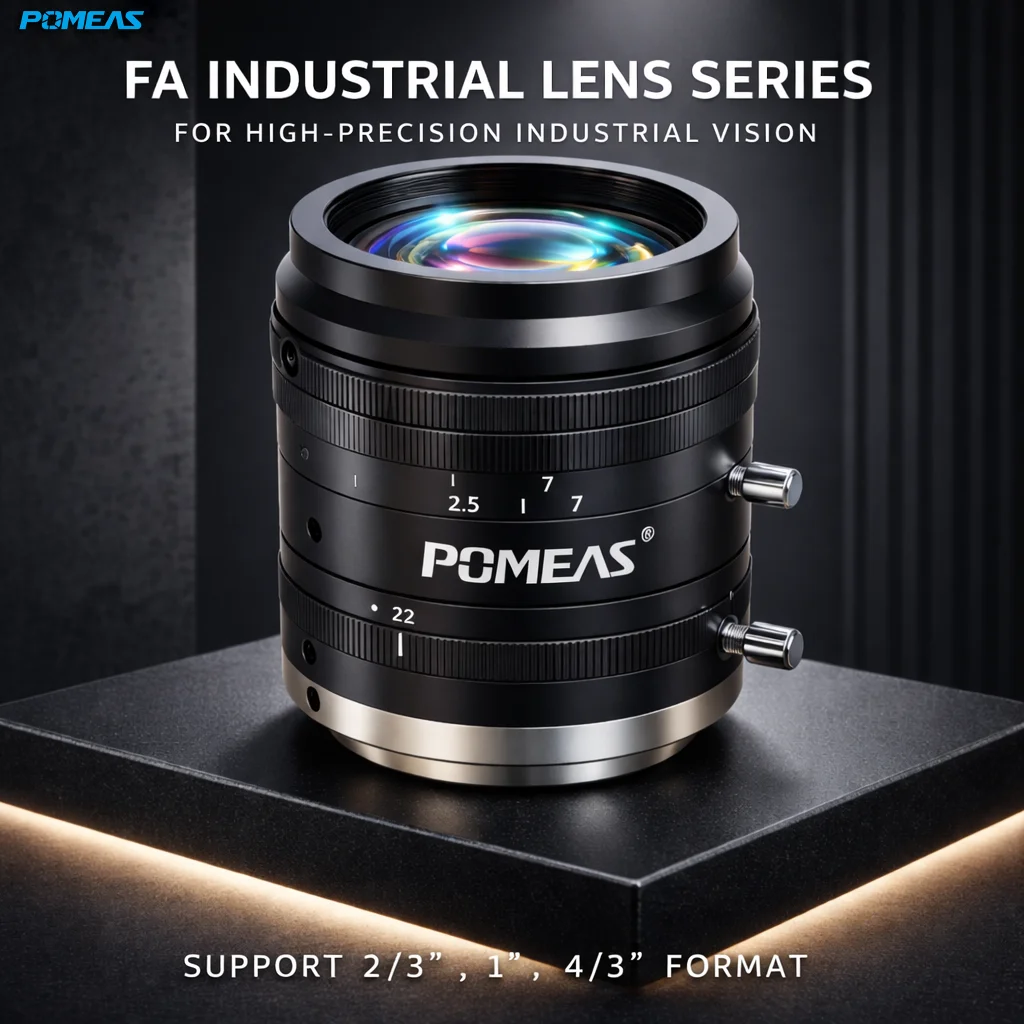 35mm 2/3-Inch 10MP Fixed-Focal C-Mount Machine Vision FA Lens