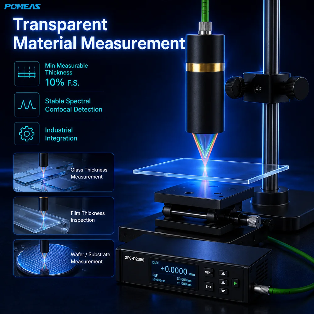 85 nm Chromatic Confocal Sensor with ±1 mm Range