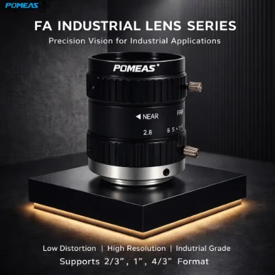20MP 16mm C-Mount Machine Vision Lens for 1.1-Inch Cameras