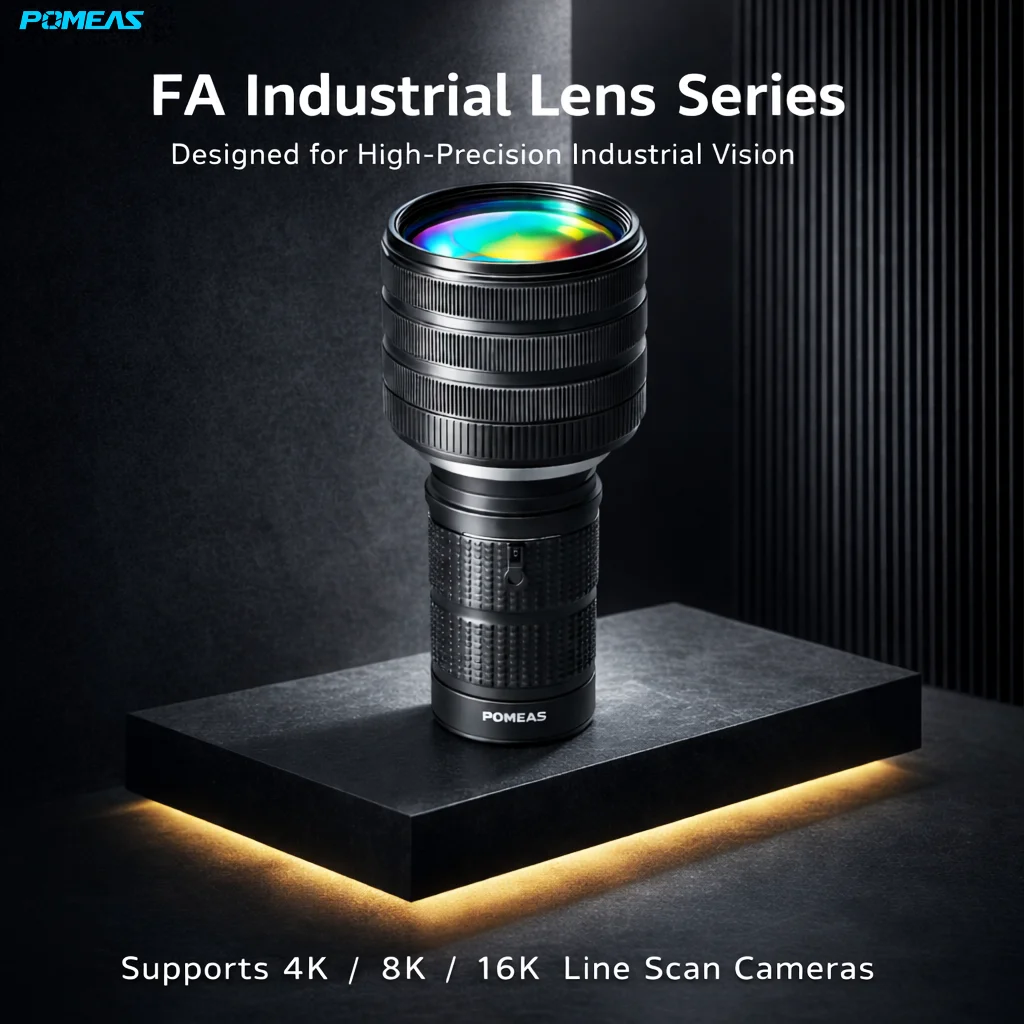 50mm 8K Line Scan Lens with φ62mm Image Circle