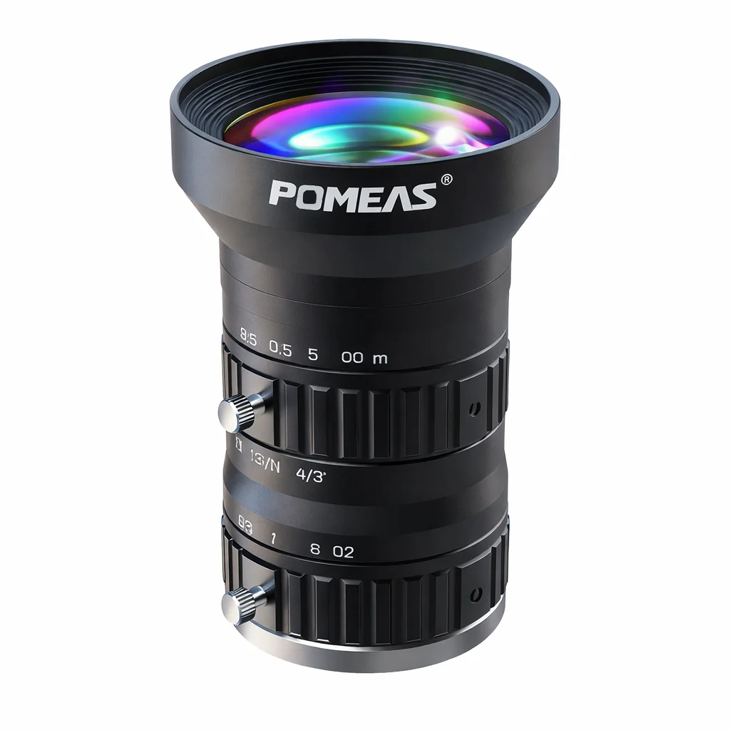 16mm 4/3-Inch 10MP Large-Format C-Mount Lens | POMEAS