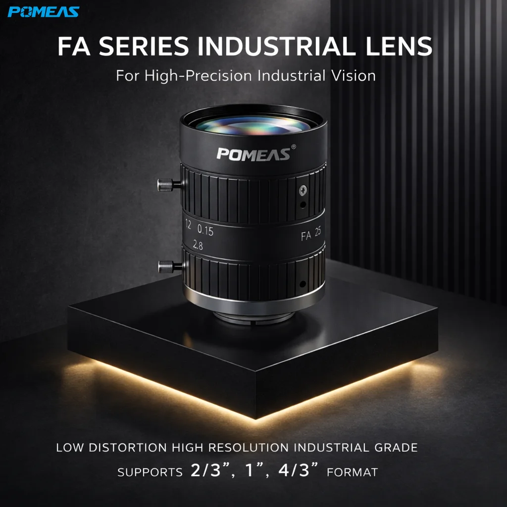 20MP 25mm C-Mount Machine Vision Lens for 1.1-Inch Cameras