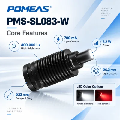 Compact 3W LED Spot Light for Machine Vision Inspection