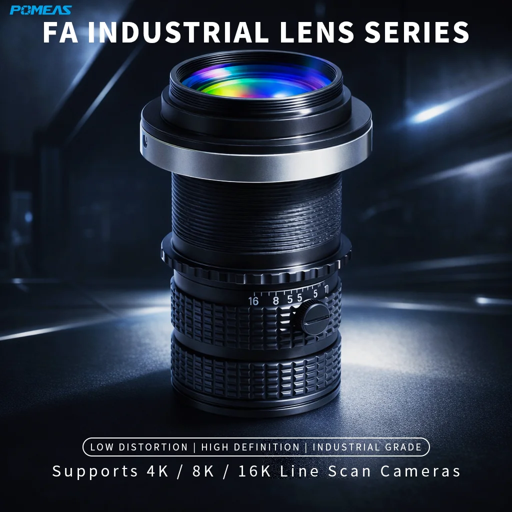 4K 35mm Line Scan Lens for Close-Range Industrial Inspection