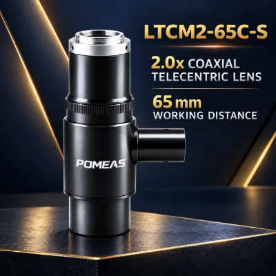 LTCM2-65C-S 2.0x Coaxial Telecentric Lens