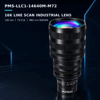 PMS-LLC1-14640M-M72 16K Line Scan Lens | POMEAS Industrial Optics